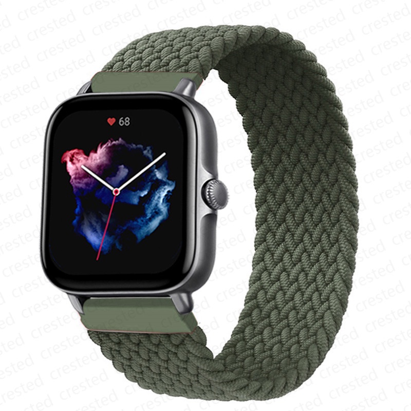 Dây Đeo Đồng Hồ 20mm 22mm Cho Samsung Amazfit GTS 2 2e 3 GTS2 Mini GTR 3 Pro GTR2 47mm