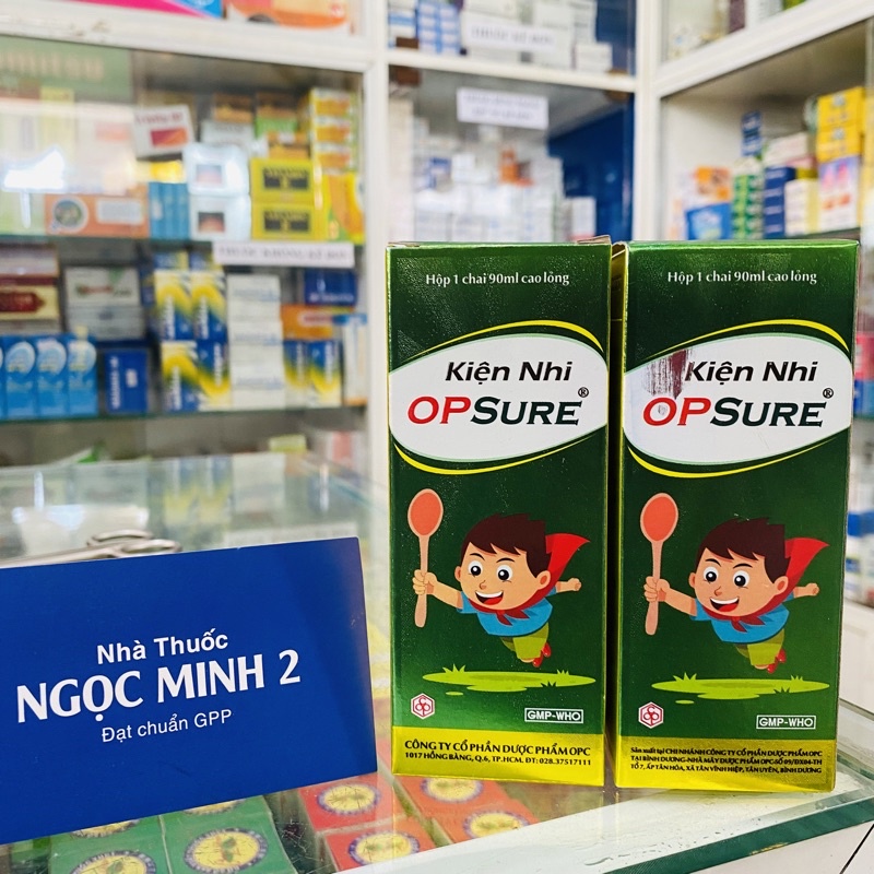 ✅ [Chính Hãng] Kiện Nhi OP sure (Hộp 1 chai 90ml cao lỏng) Hàng chính hãng OPC