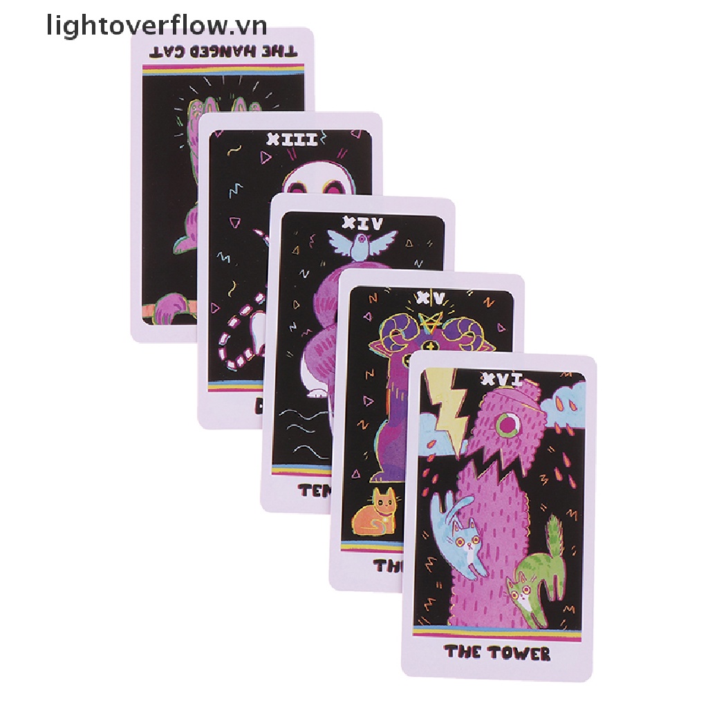 Bộ Bài Tarot Mèo Thần Tài Oracle
