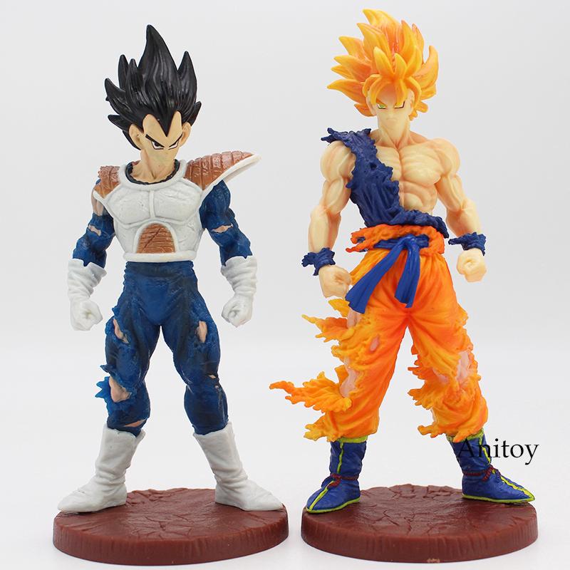 Mô hình đồ chơi nhân vật vegeta / son goku trong phim hoạt hình Dragon Ball 20cm