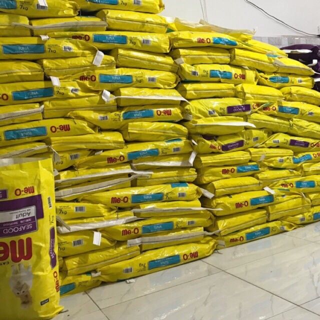 Combo 6 gói Me-O cho mèo trưởng thành tặng Ciao Churu