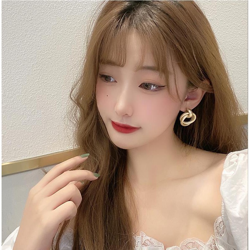 Bông Tai Bạc 925 Xinh Xắn Theo Phong Cách Hàn Quốc Dành Cho Nữ A0019