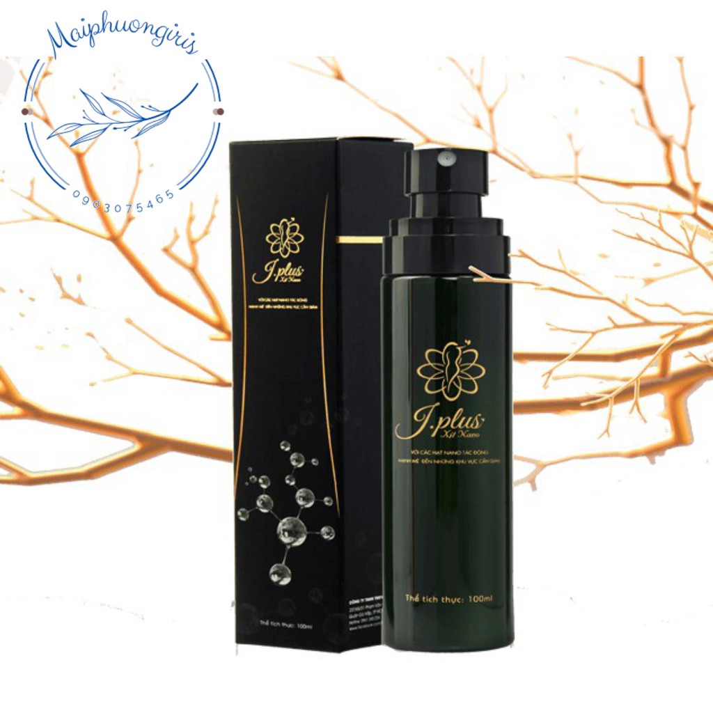 Xịt Tan MỞ NaNo Jasmine J.PLUS bay ngay 7-10cm 1 TUẦN giá tốt