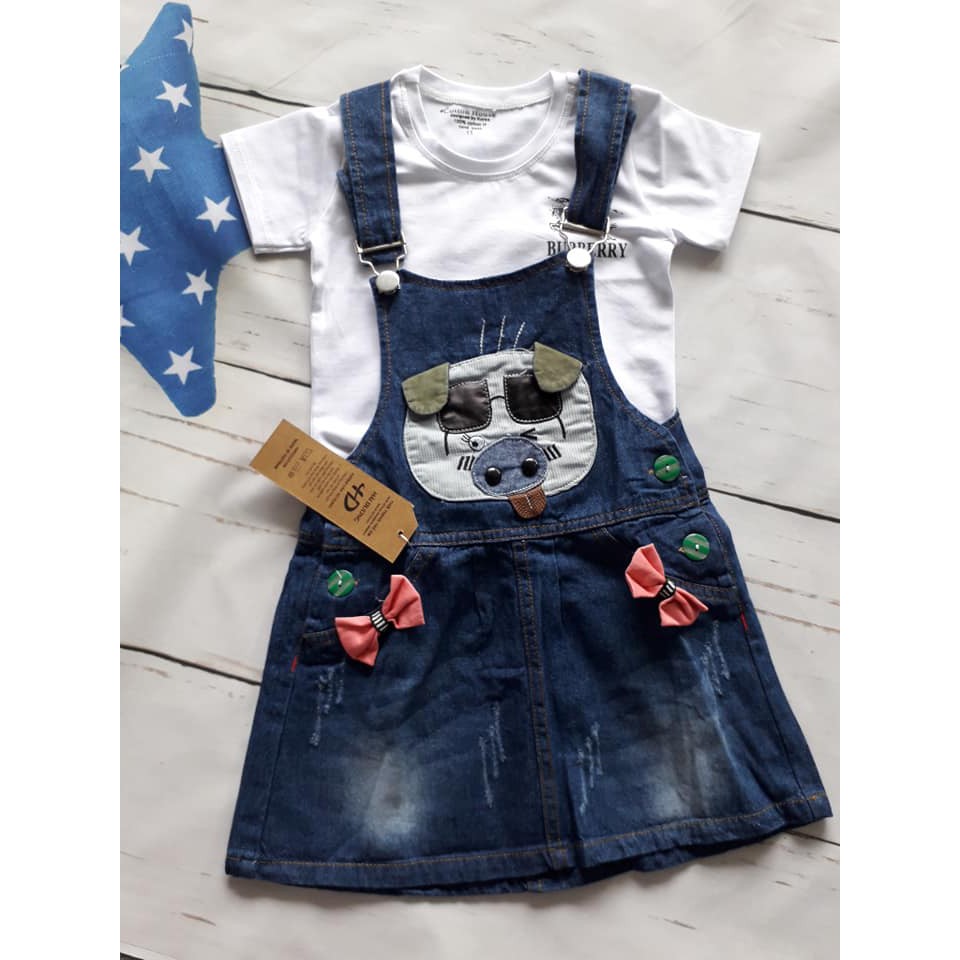SET YẾM JEAN CAO CẤP SIÊU ĐẸP BÉ GÁI SIZE TỪ 8 ĐẾN 24KG