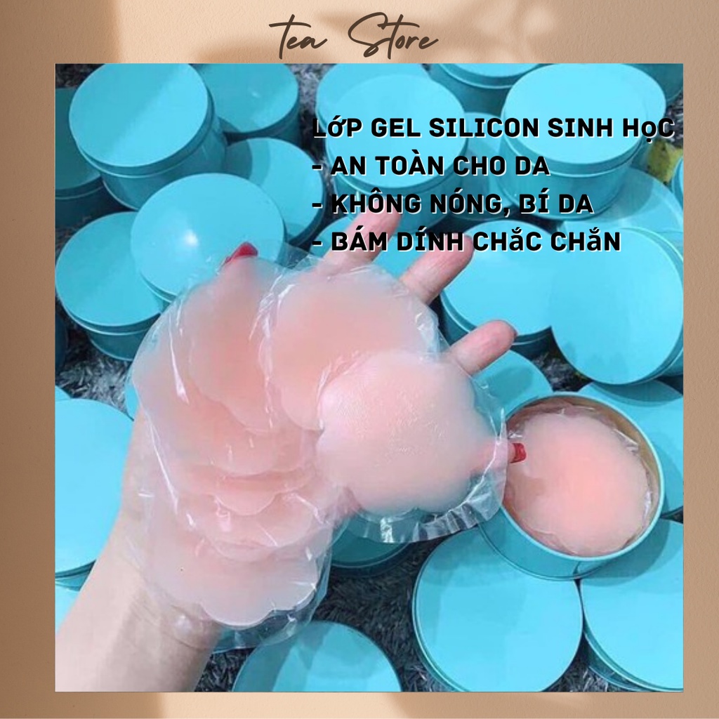 Hộp miếng dán ngực tàng hình Tea Store có tách lẻ