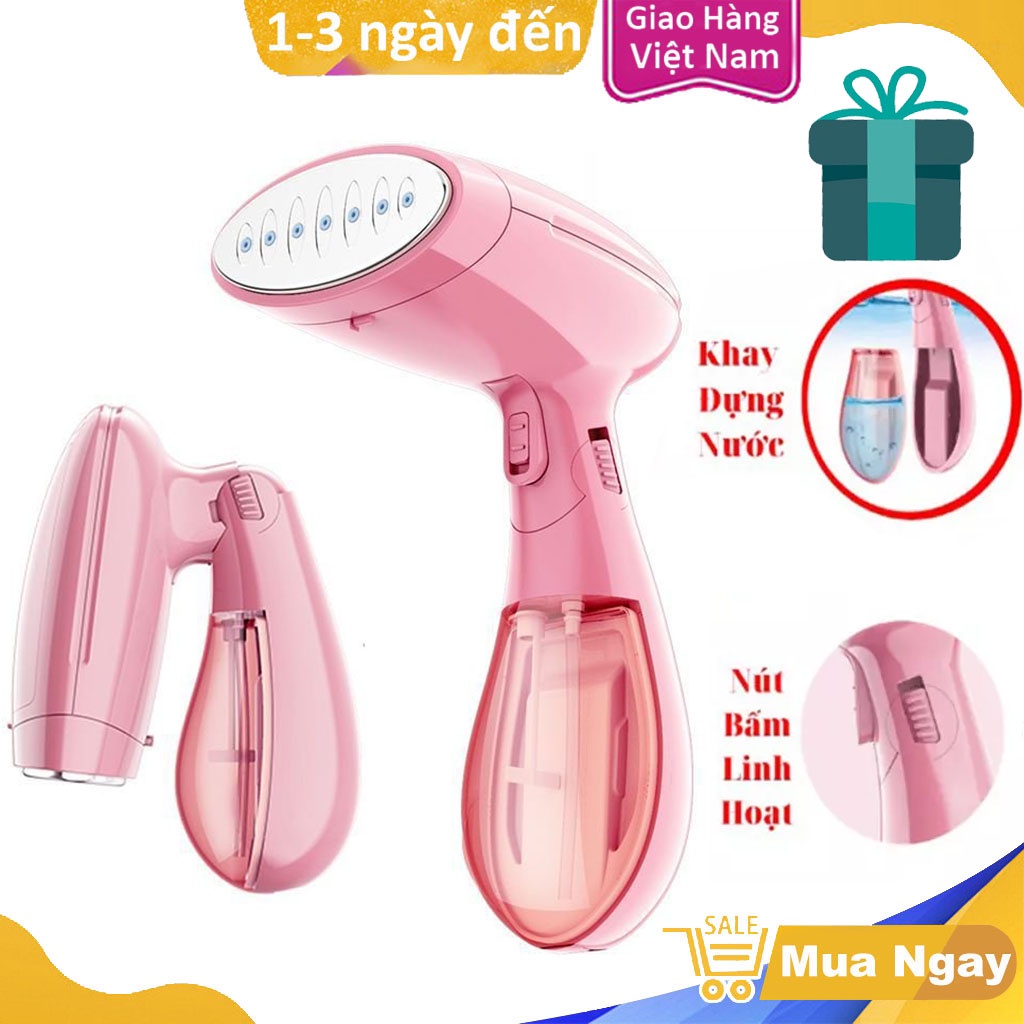 Bàn Là Quần Áo Hơi Nước Chính hãng, Bàn Ủi Mini Siêu Tiện Ích Dễ Dàng Mang Theo Khi Đi Du Lịch-Bàn Ủi Hơi Nước Gấp Gọn