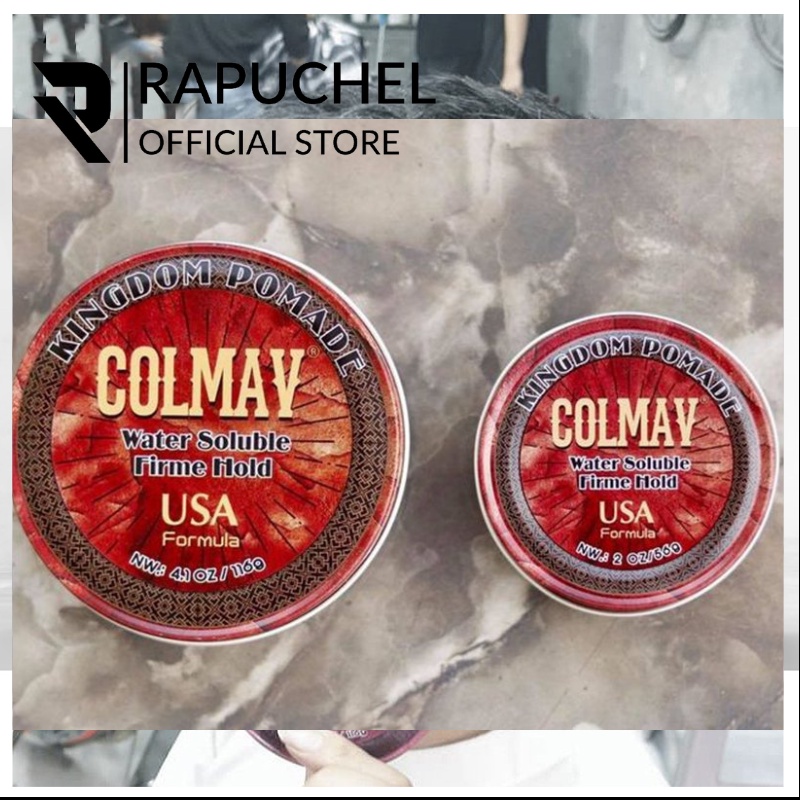 Sáp vuốt tóc nam Colmav Kingdom Pomade Red giữ nếp cao cấp hương nước hoa Rapuchel Store KDR01