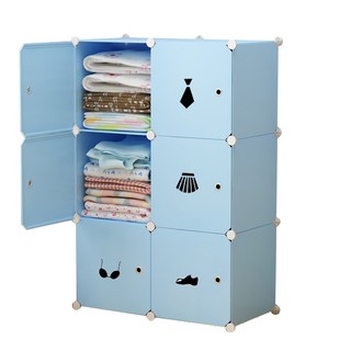 TỦ NHỰA GHÉP 6 NGĂN