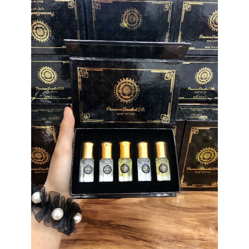 SET THỬ MÙI TINH DẦU DUBAI SIÊU HÓT