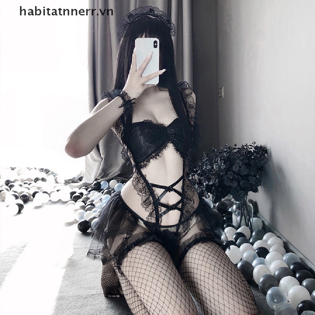 Bộ Đồ Lót Hóa Trang Người Hầu Gái Gợi Cảm | BigBuy360 - bigbuy360.vn