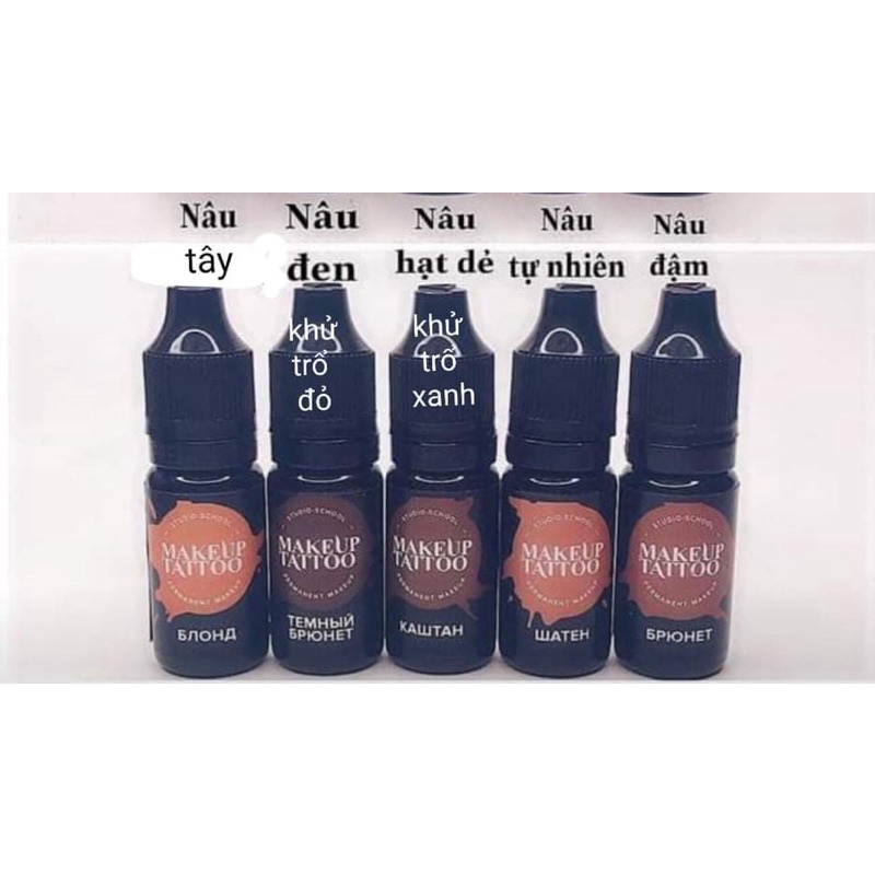 MỰC MAKEUP PHA SẴN BAO CHUẨN NGA