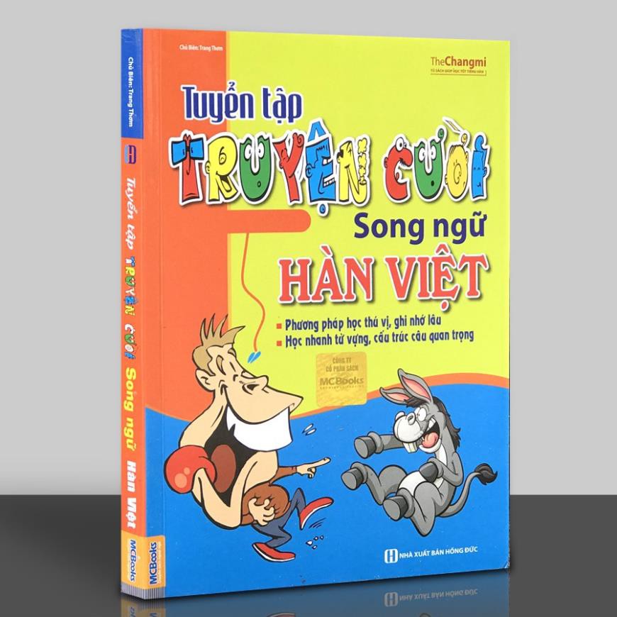 Sách - Tuyển Tập Truyện Cười Song Ngữ Hàn - Việt