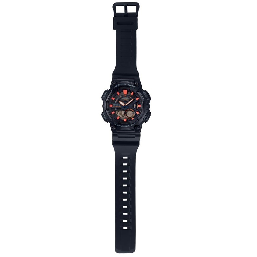 Đồng hồ nam dây nhựa Casio Anh Khuê AEQ-110W-1A2VDF