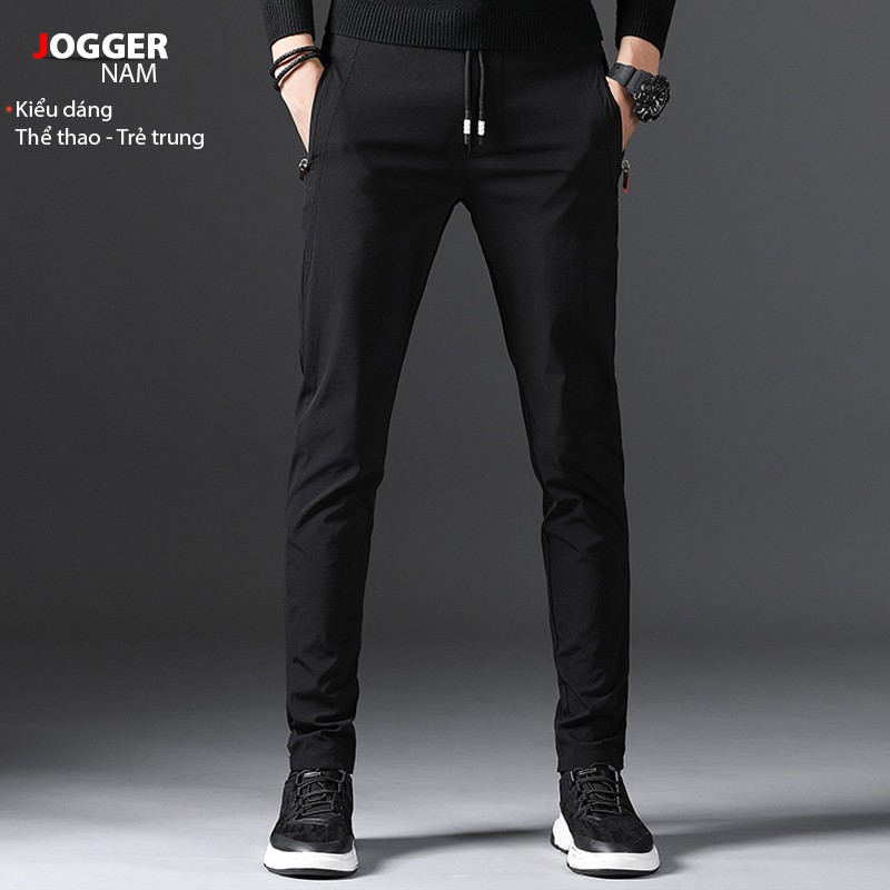 Quần thể thao nam 💥FREESHIP💥 Quần jogger nam mã TT78 kiểu thun trơn bó ống co giãn Hàn Quốc đẹp ống dài mùa hè thu | BigBuy360 - bigbuy360.vn