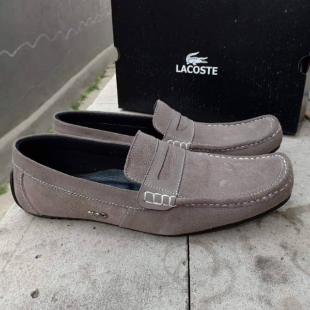 Lacoste Giày Lười Thiết Kế Trẻ Trung Hợp Thời Trang Cho Nam