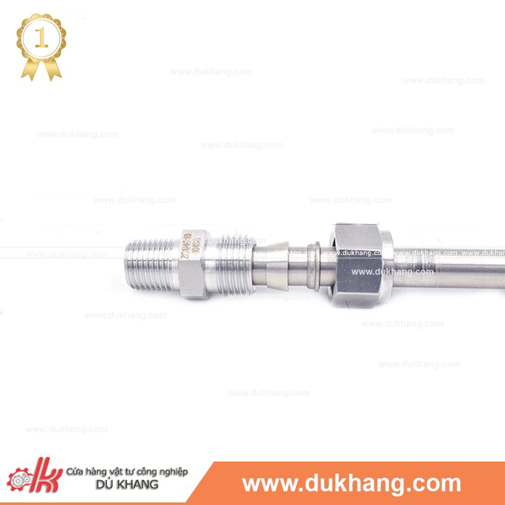 Siết hạt bắp ren ngoài inox