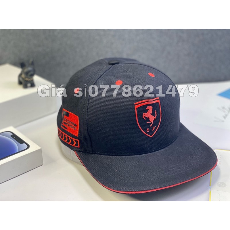 Nón snapback ferrai thời trang nam