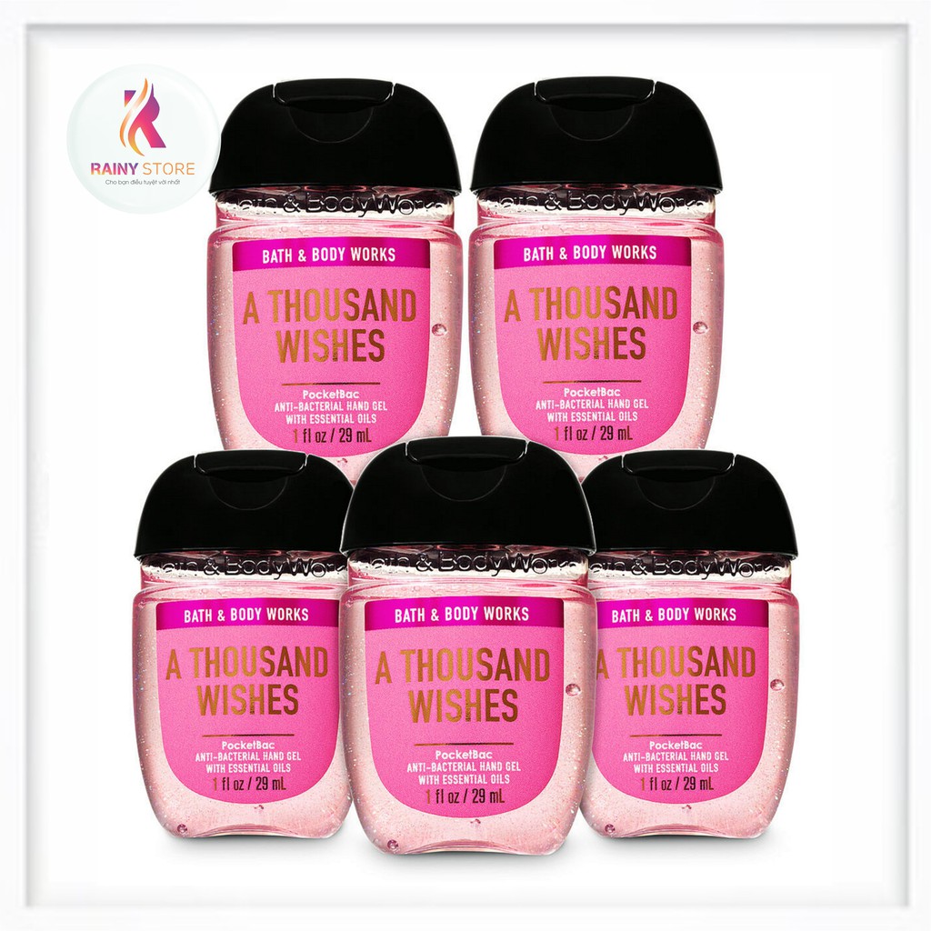 Gel rửa tay khô Bath & Body Works A Thousand Wishes 29ml | BigBuy360 - bigbuy360.vn