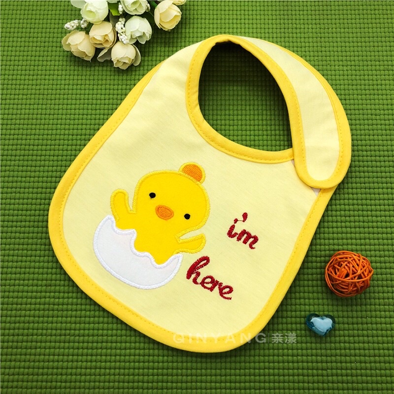 Yếm Vải Ăn Dặm Chống Thấm Nước Cho Bé
