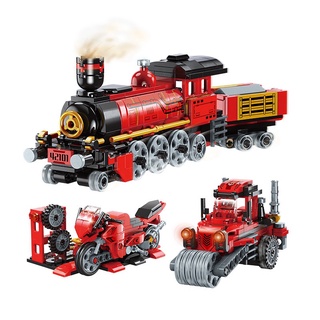 Bộ đồ chơi lắp ráp lego xe lửa 305 mảnh ghép cho bé