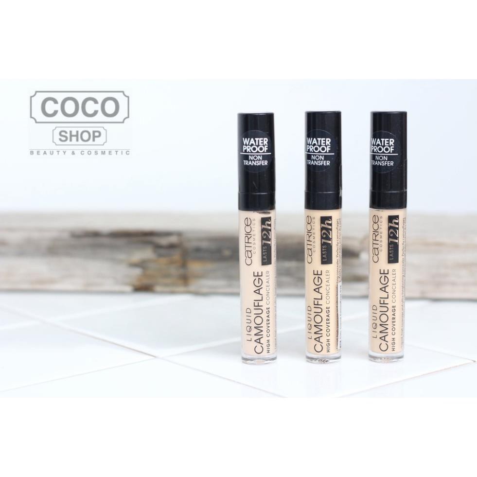 Kem Che Khuyết Điểm Catrice Camouflage Concealer Liquid [Coco shop]