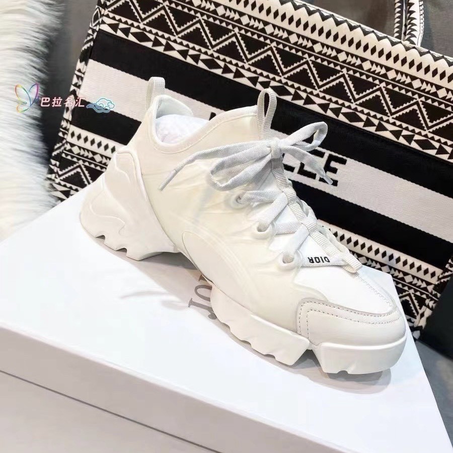 Giày Nữ Sneaker Độn Chân Dior Super Ôm Khít Êm Chân Cực Đẹp