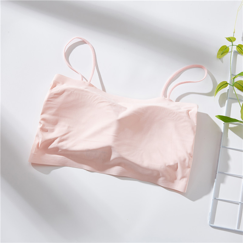 【cr】Ice Silk Wrapped Chest Anti-failure Belt Chest Pad Sling Sports Wrapped Chest Girl Vest Female -1pcs | BigBuy360 - bigbuy360.vn