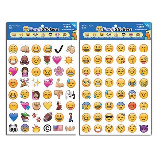 Sticker Emoji (Set 4 tờ)
