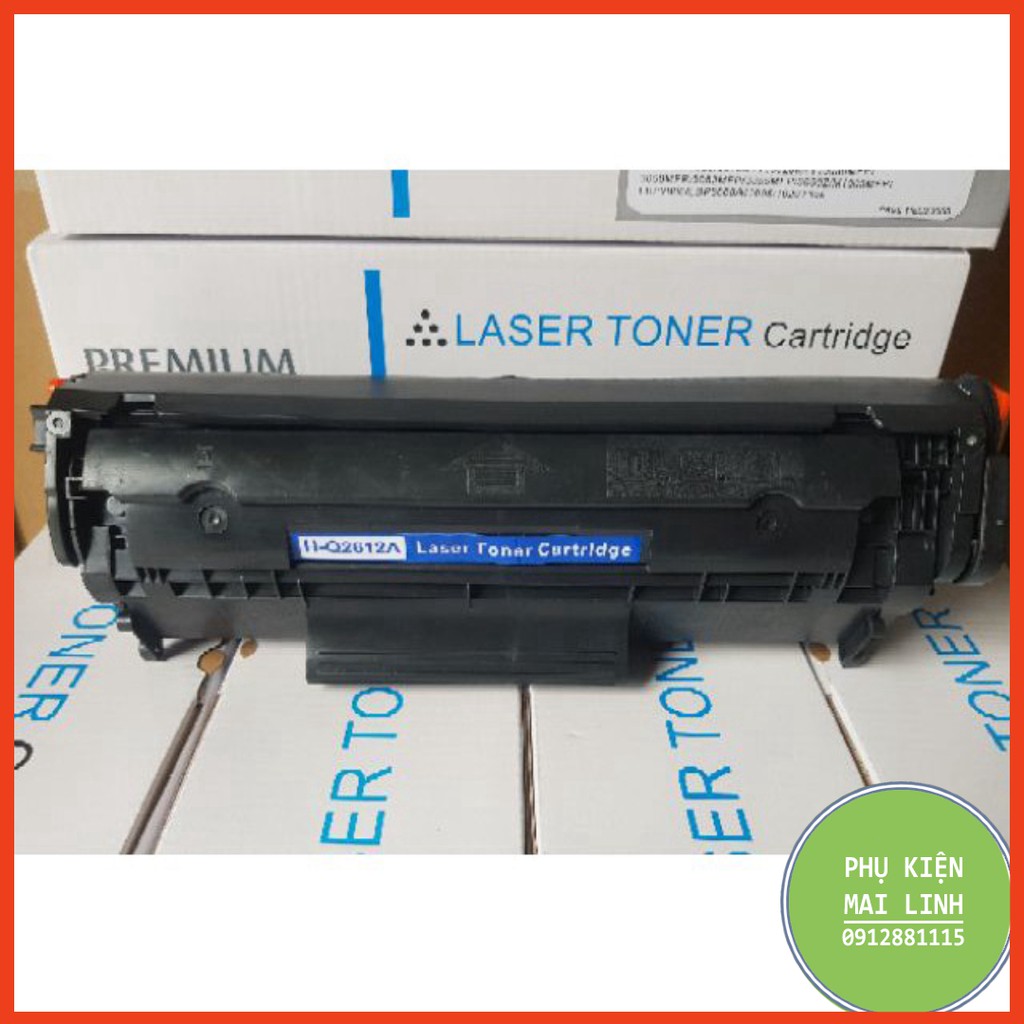 ☘️Hộp mực in HP 12A Black LaserJet Toner Cartridge (Q2612A)/1018/3050/3052/3055/M1005/M1319f/1010/1012/1022 (Đã sở hữu V