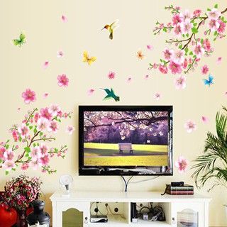 Decal dán tường cành đào tết - DC234