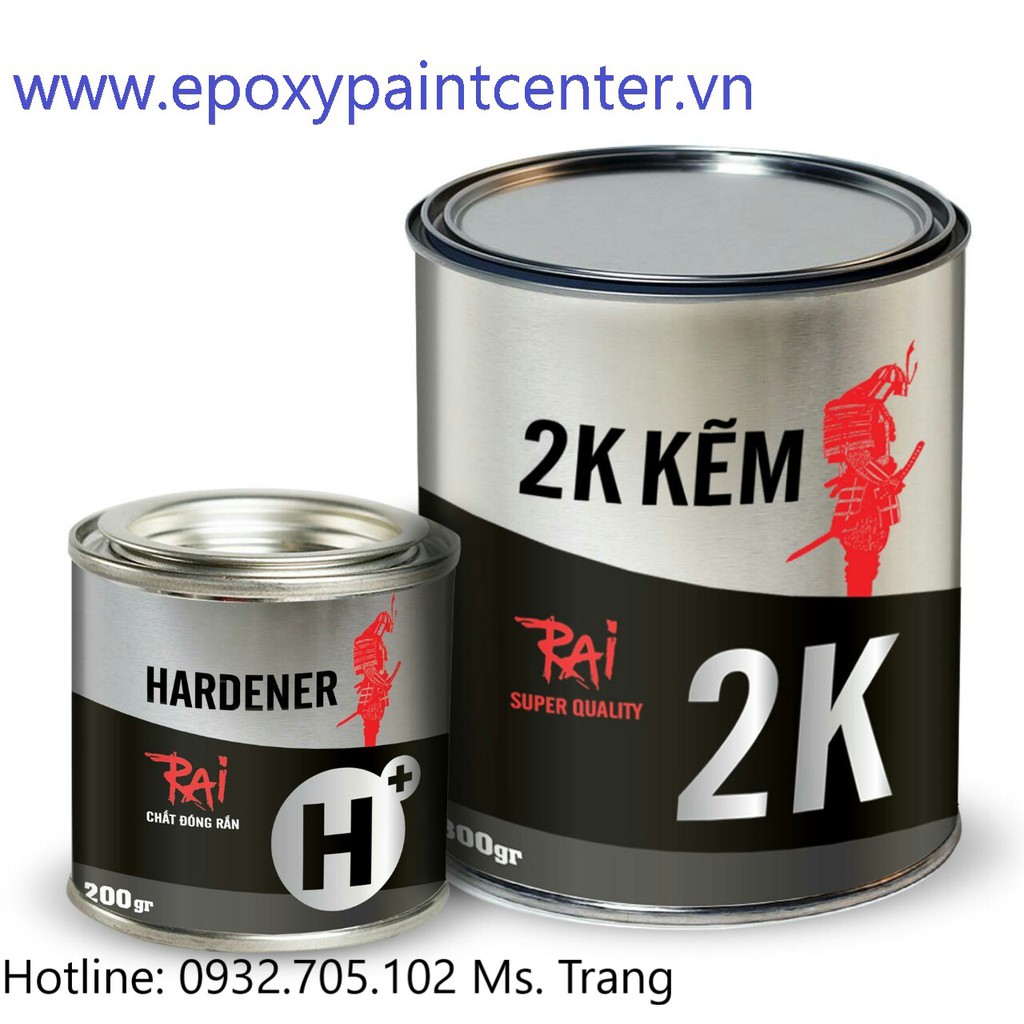 SƠN KẼM 2K RAI (BỘ 1KG)