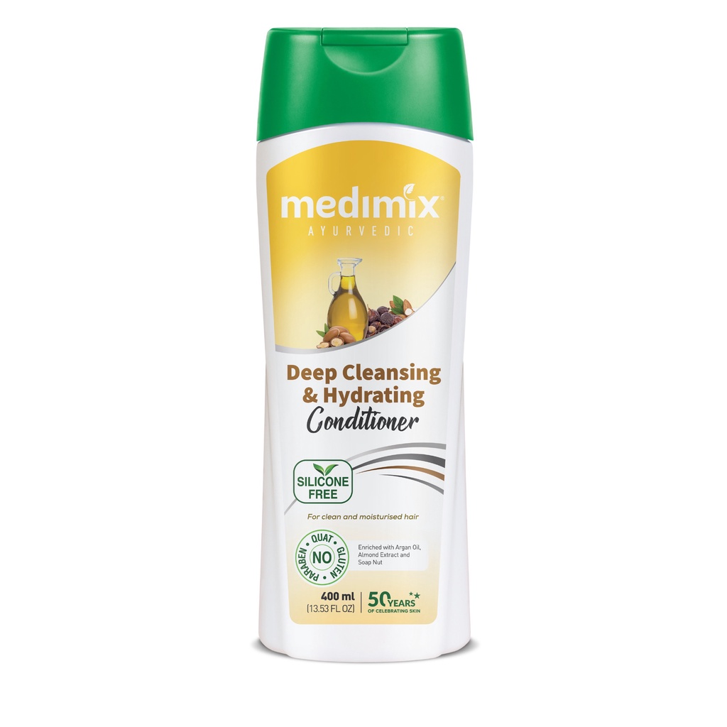 Dầu Gội/Dầu Xả Medimix Sạch Sâu & Cấp Ẩm 400ml/chai