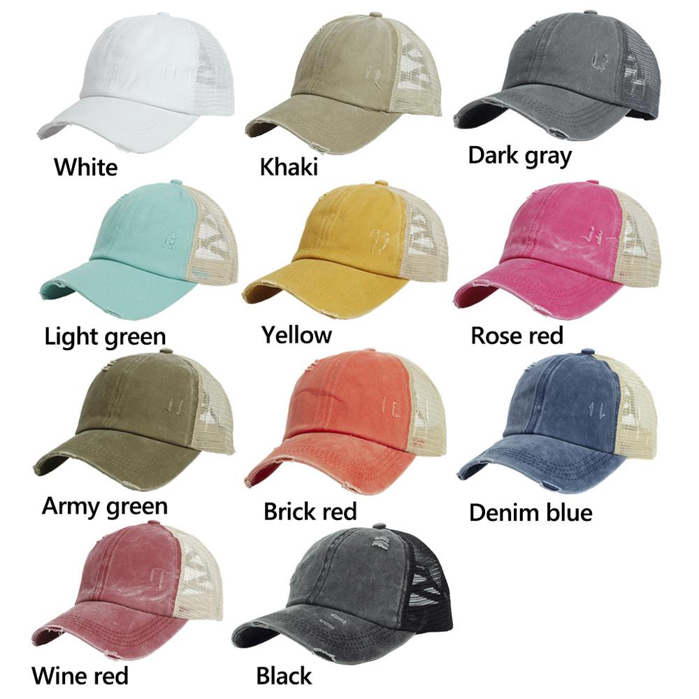 MIH Mũ Lưỡi Trai Cotton Màu Trơn Xinh Xắn Cho Nữ