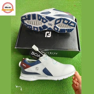 Giày golf nam FOOTJOY PROSL cao cấp hàng chính hãng , núm xoay tiện lợi , chống thấm nước , đế đinh chống trơn trượt