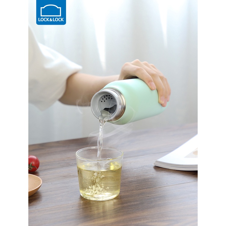 Bình Giữ Nhiệt Lock&amp;Lock Name Tumbler LHC4125GRN 500ml Xanh Lá