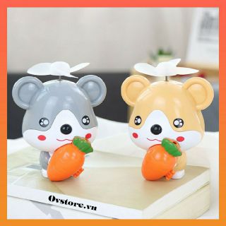 Combo quạt cầm tay mini cổng usb siêu cute