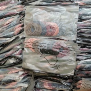 túi 100 dây buộc tóc cho bé
