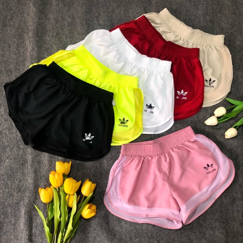 QUẦN ĐÙI THỂ THAO NỮ 2 LỚP VNXK TẬP GYM, CHẠY BỘ, TENNIS, CẦU LÔNG