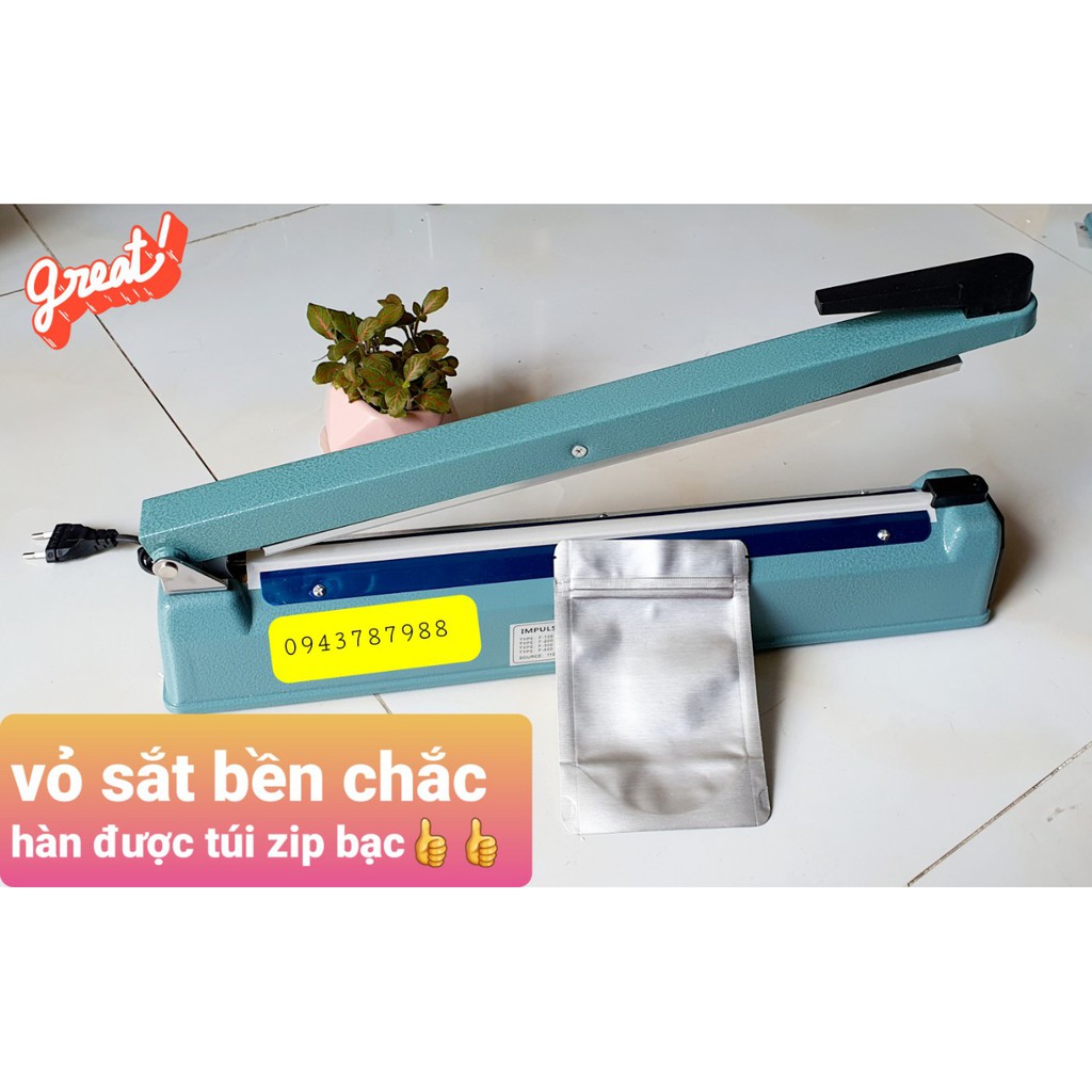 MÁY HÀN MIỆNG TÚI PFS200- Máy cắt màng co 20cm VỎ SẮT- GIÁ SIÊU RẺ- HÀN ĐƯỢC TẤT CẢ CÁC LOẠI TÚI NHỰA- TÚI ZIP