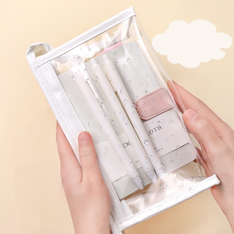 Túi Đựng Mỹ Phẩm Trong Suốt Chống Thấm Nước Tiện Dụng Mang Theo Du Lịch