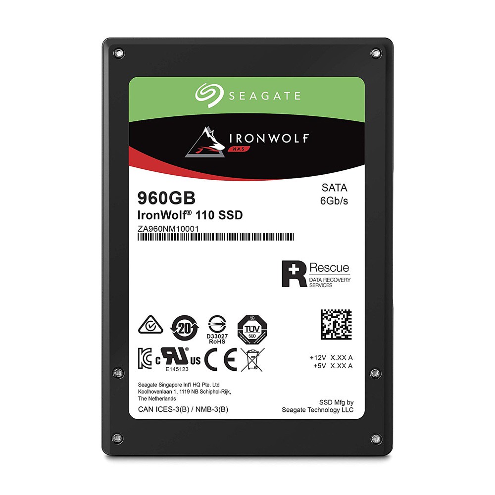 Ổ cứng SSD 2.5&quot; NAS SEAGATE IronWolf 110 960GB SATA_ZA960NM10011