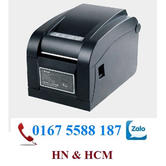Máy in mã vạch Xprinter XP 350B in nhiệt