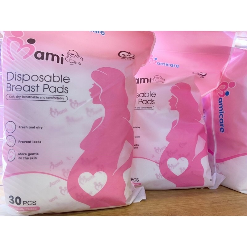 Bịch 30-100 miếng lót thấm sữa Mami
