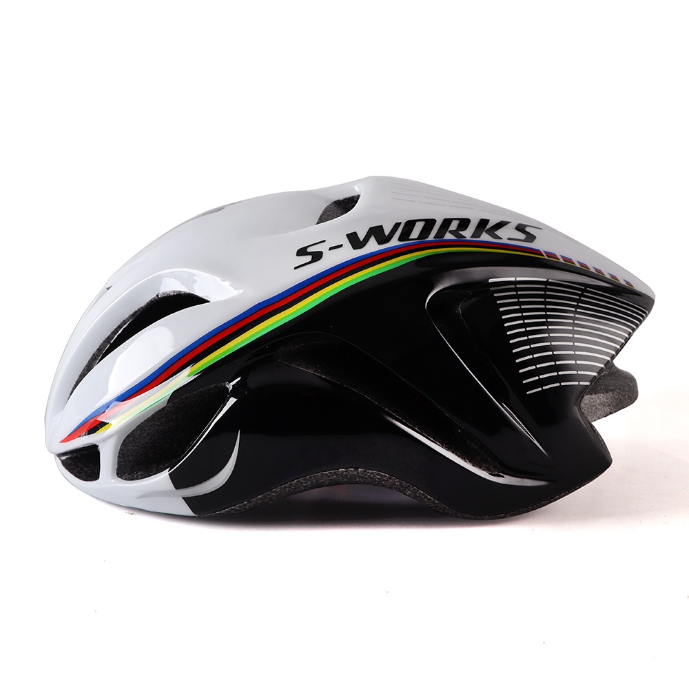 Swork Mũ Bảo Hiểm Đi Xe Đạp Leo Núi aero triathlon RED BULL mtb tt timetrial