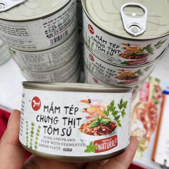 Mắm tép chưng thịt tôm sú quảng canh Sfood - Không mỳ chính, không chất bảo quản