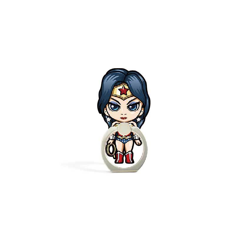 New DC Animation Cartoon Marvel Characters Batman Wonder Woman Phone Ring Holder Mobile Phone Holder Stand Desk Finger Ring Holder Dây điện thoại di động