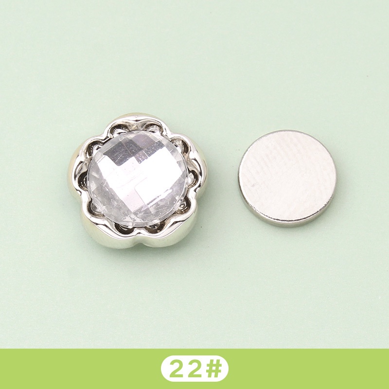 Nút Áo Sơ Mi Nam Châm Cài Áo Không Cần May Cài Nút Chống Chói