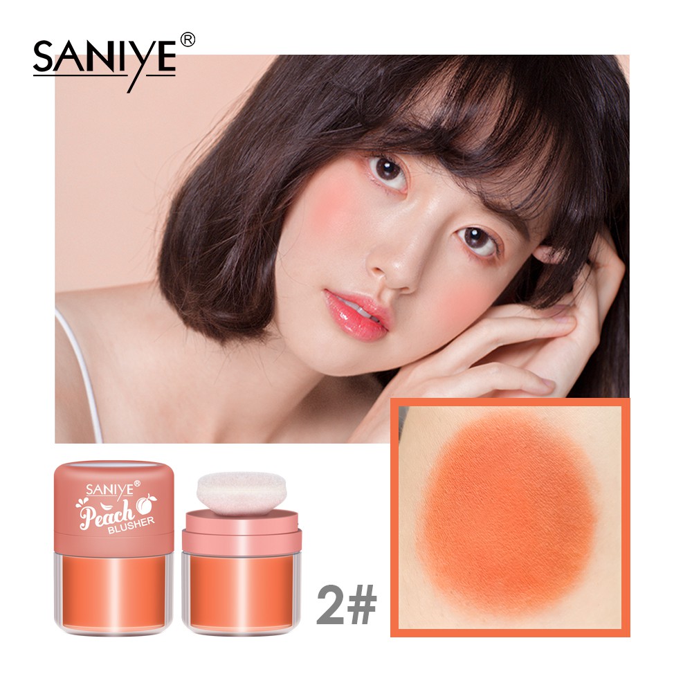 [Hàng mới về] Phấn má hồng SANIYE BL009 có 4 màu tùy chọn trang điểm tự nhiên | BigBuy360 - bigbuy360.vn