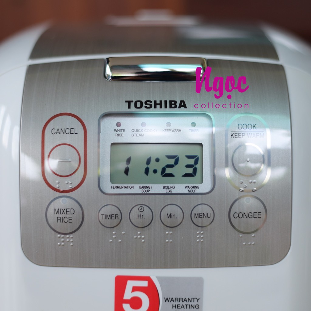 Nồi Cơm Điện Tử TOSHIBA RC - 18NMF  RC - 10NMF