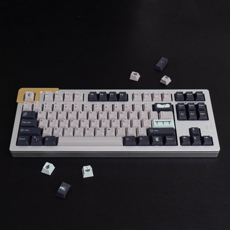 Bộ 130 Nút Bàn Phím Pbt In Chữ Tiếng Anh Dành Cho Bàn Phím Cơ 61 / 64 / 68 / 75